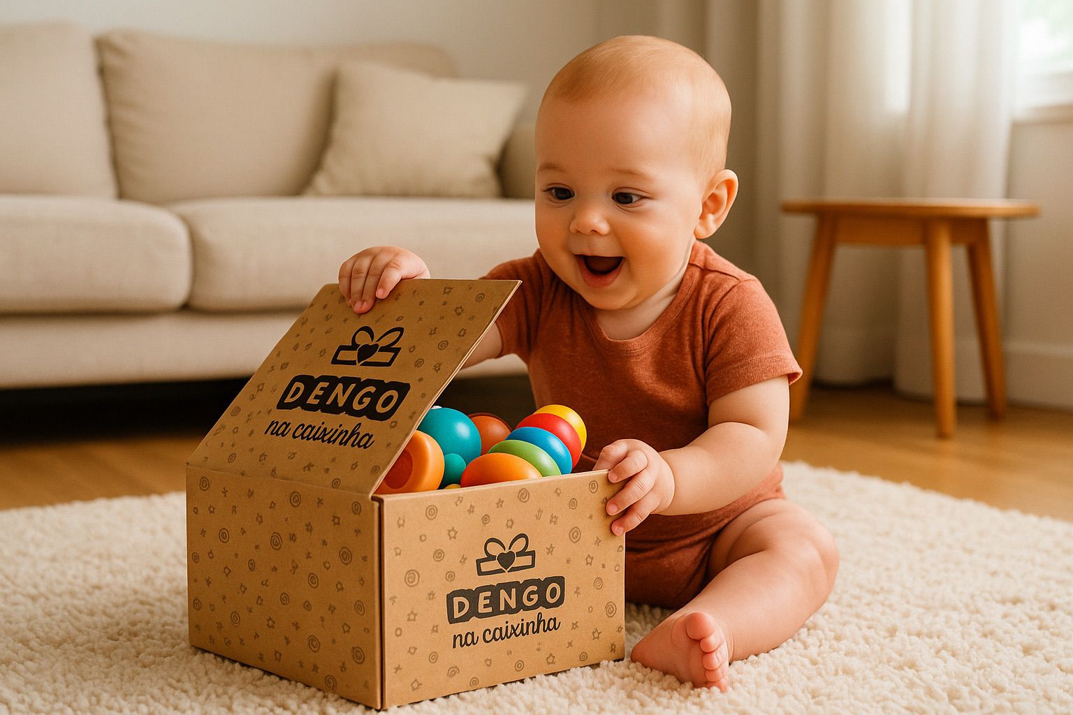 6 a 9 meses — Explorar com o corpo